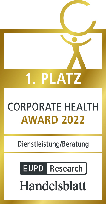 1. Platz - Corporate Health Award 2022